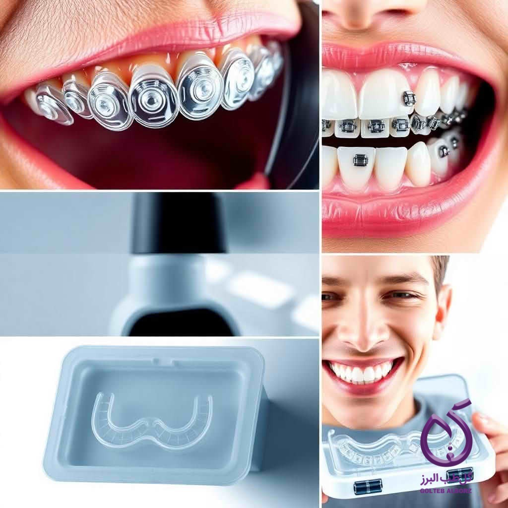 types of invisible braces